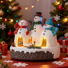 LIFE IDEAS Musical Christmas Decoration with Lights