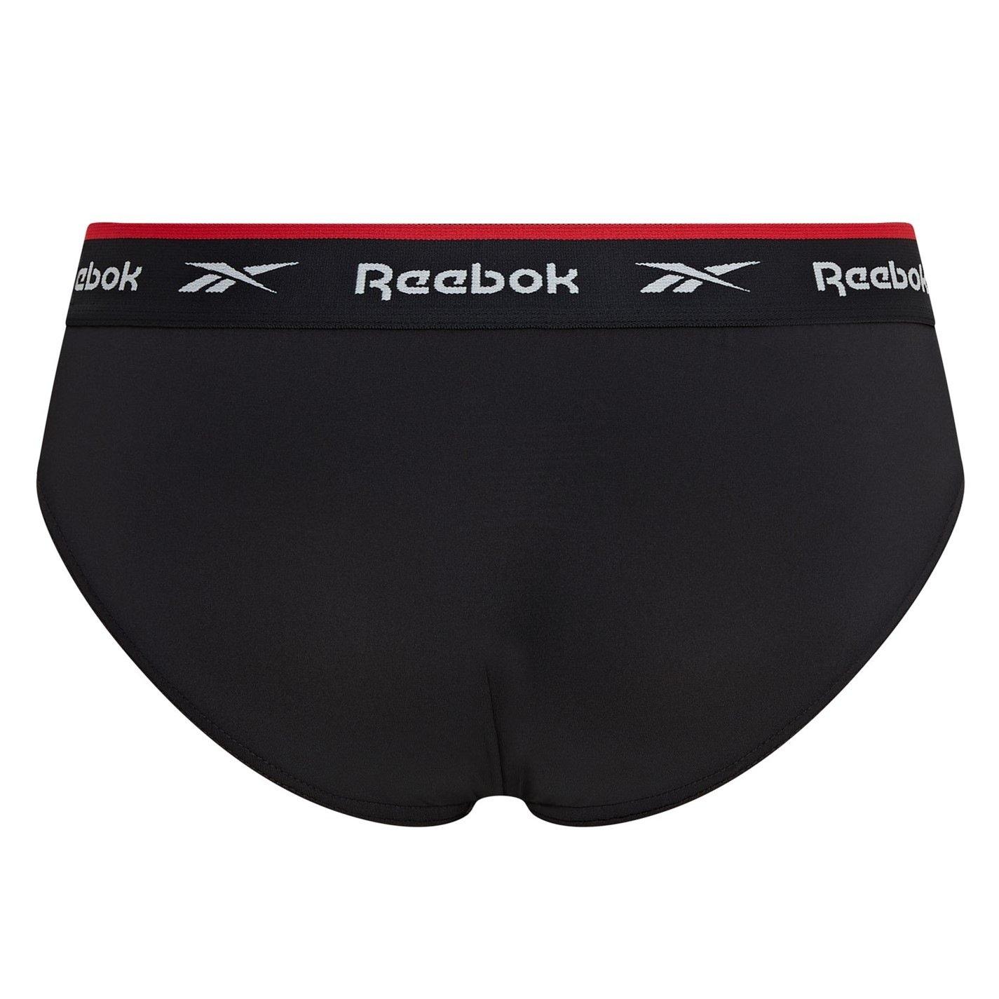 Schwarz - Reebok - 3 Pack Mens Performance Briefs - 3