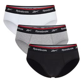 Reebok 3 Pack Wiggins Briefs Mens