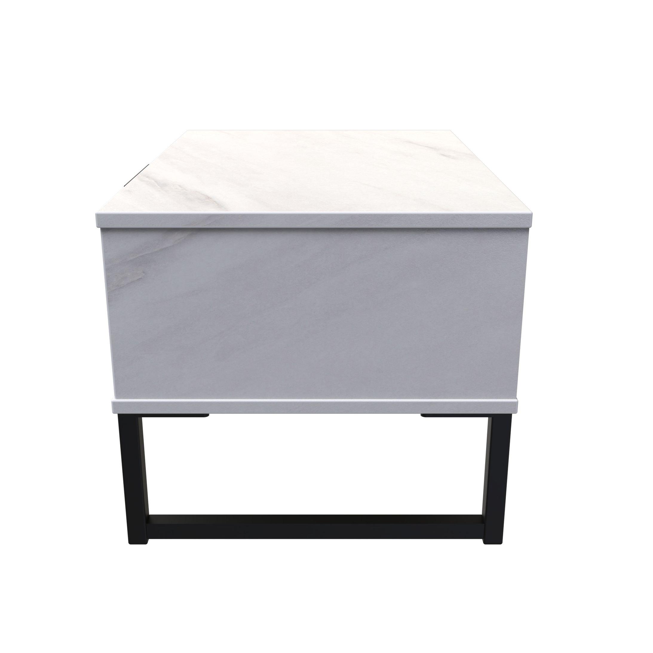 Marble - Welcome Furniture - Hong Kong  1 Drawer Wide Side Table - 2