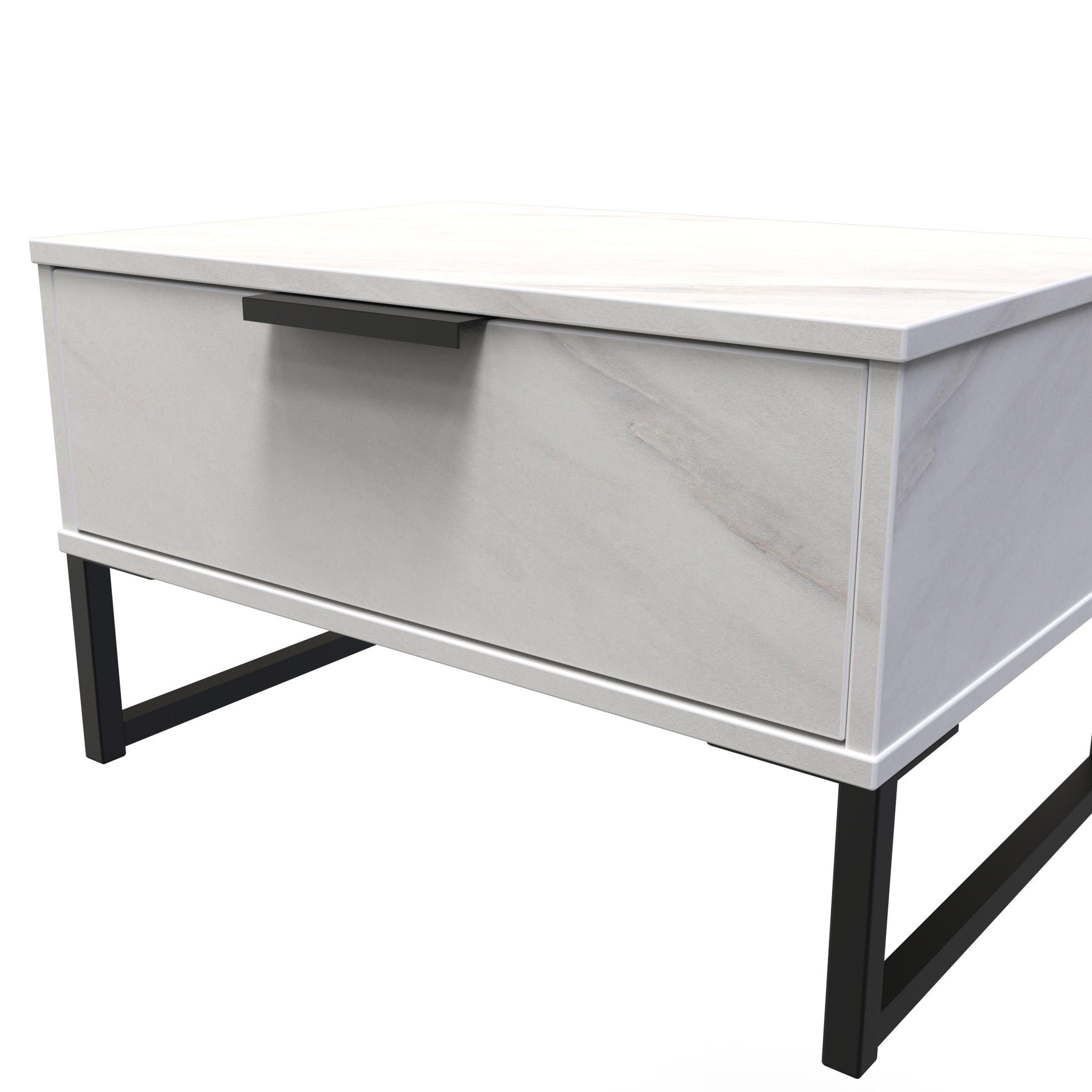 Marble - Welcome Furniture - Hong Kong  1 Drawer Wide Side Table - 4