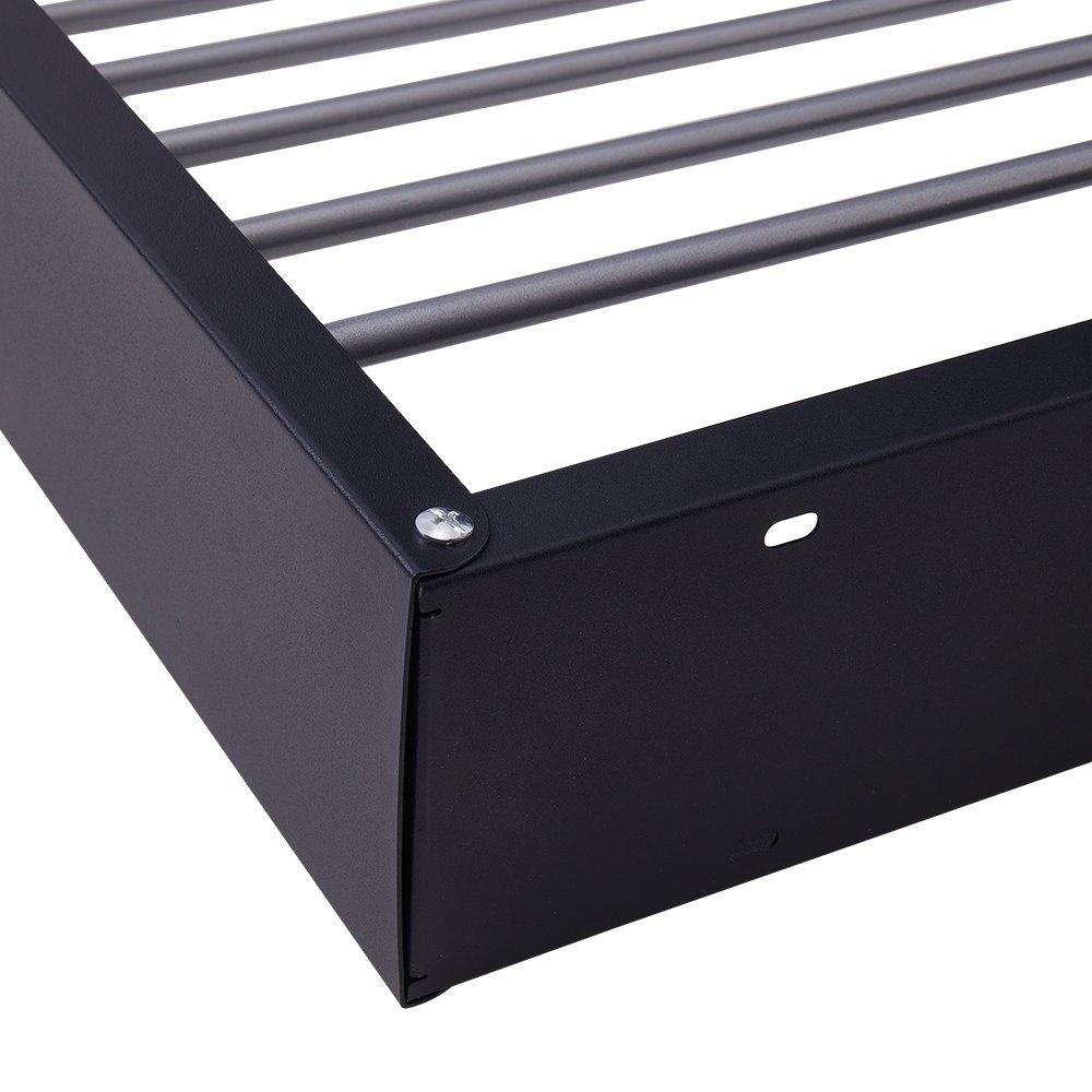 Black - LIFE IDEAS - Space-Saving Wall Mounted Towel Drying Rack - 6