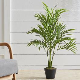 LIFE IDEAS Artificial Potted Palm Tree for Home Decoration