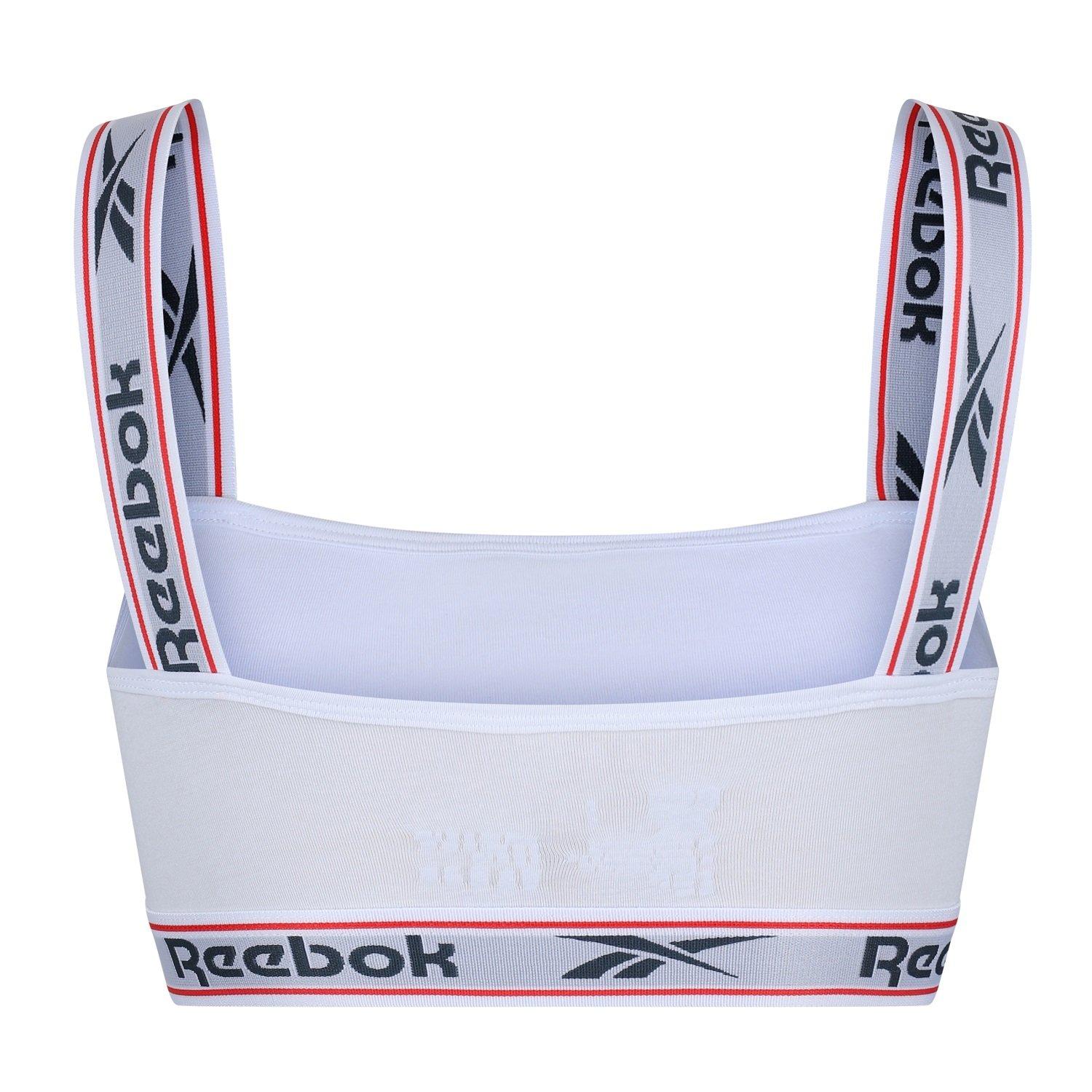 White - Reebok - Krystal Crop Top Ladies - 2