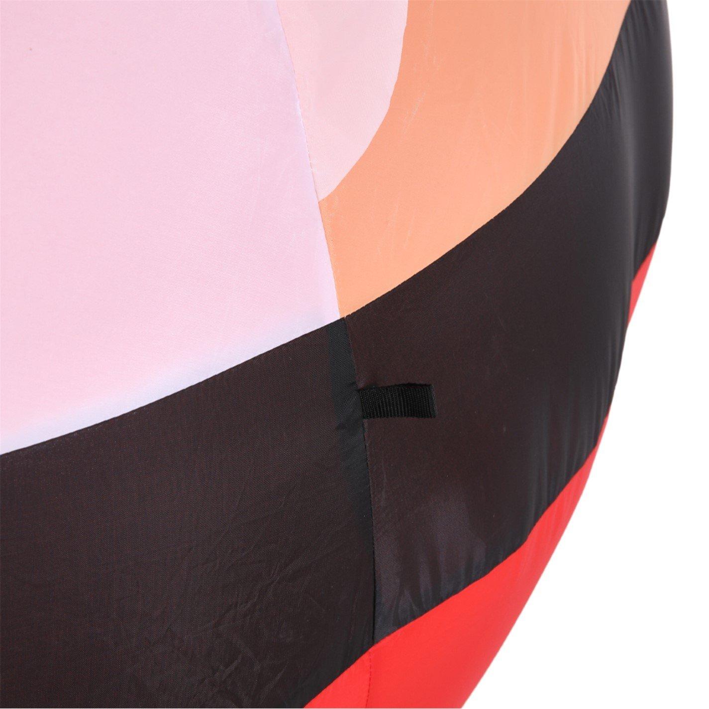 Red - LIFE IDEAS - 120cm Christmas Ball Inflatable Decoration - 6