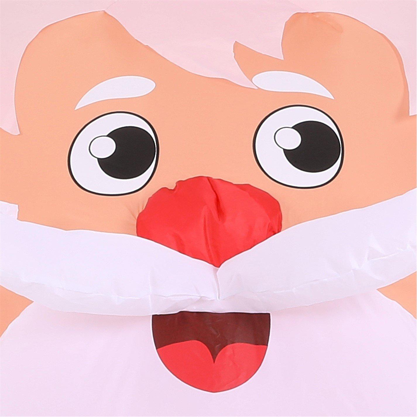 Red - LIFE IDEAS - 120cm Christmas Ball Inflatable Decoration - 8