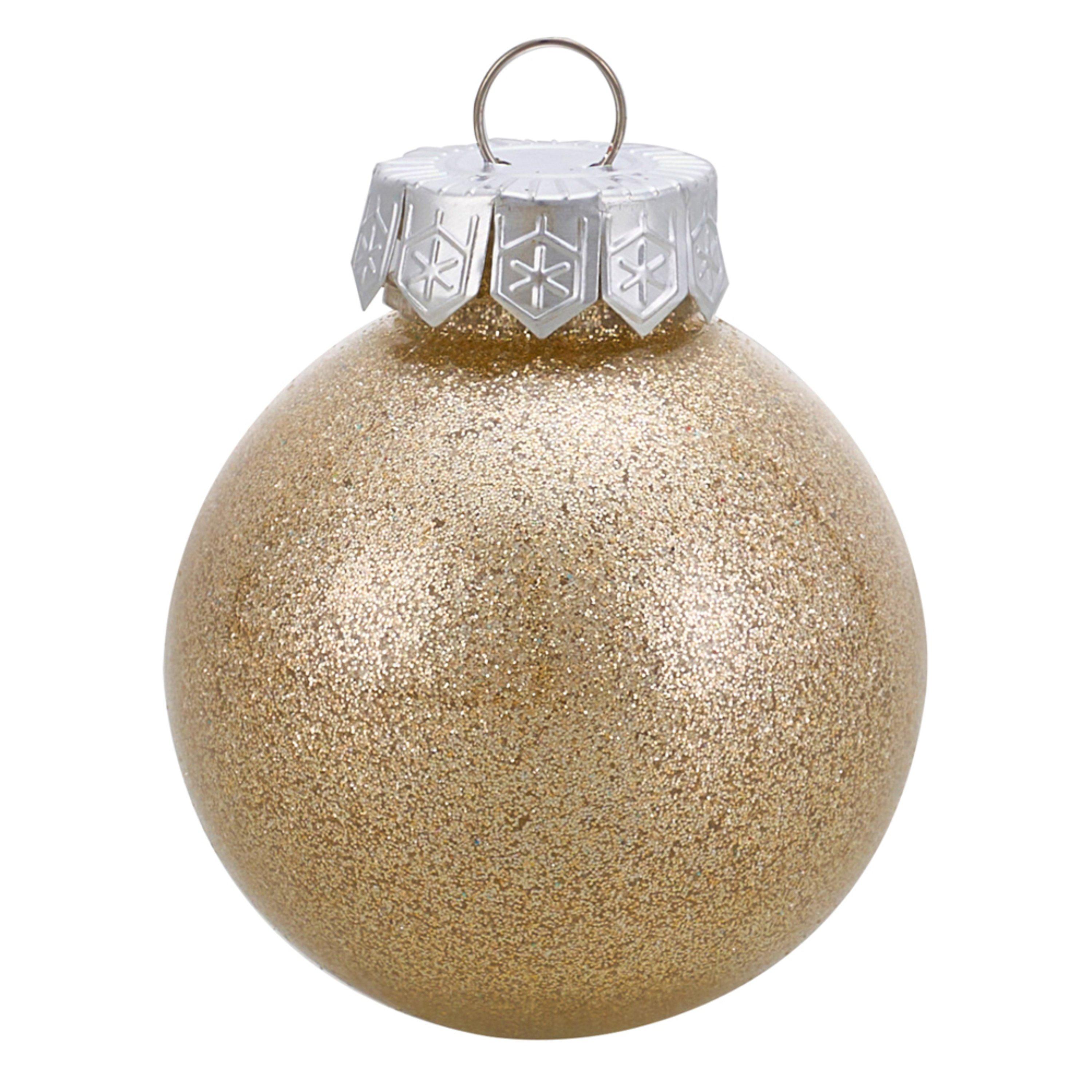 Gold - LIFE IDEAS - Set of 30 Christmas Baubles Christmas Tree - 7
