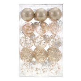 LIFE IDEAS Set of 30 Christmas Baubles Christmas Tree