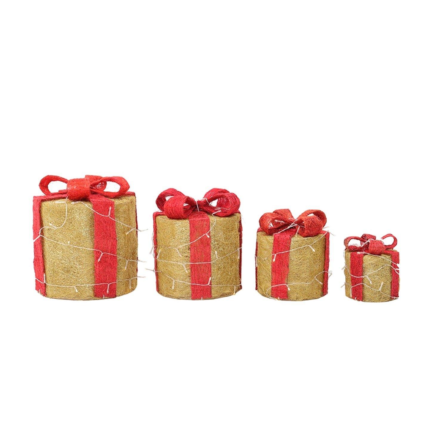 Goldred - LIFE IDEAS - 4Pcs Christmas Gift Box - 3