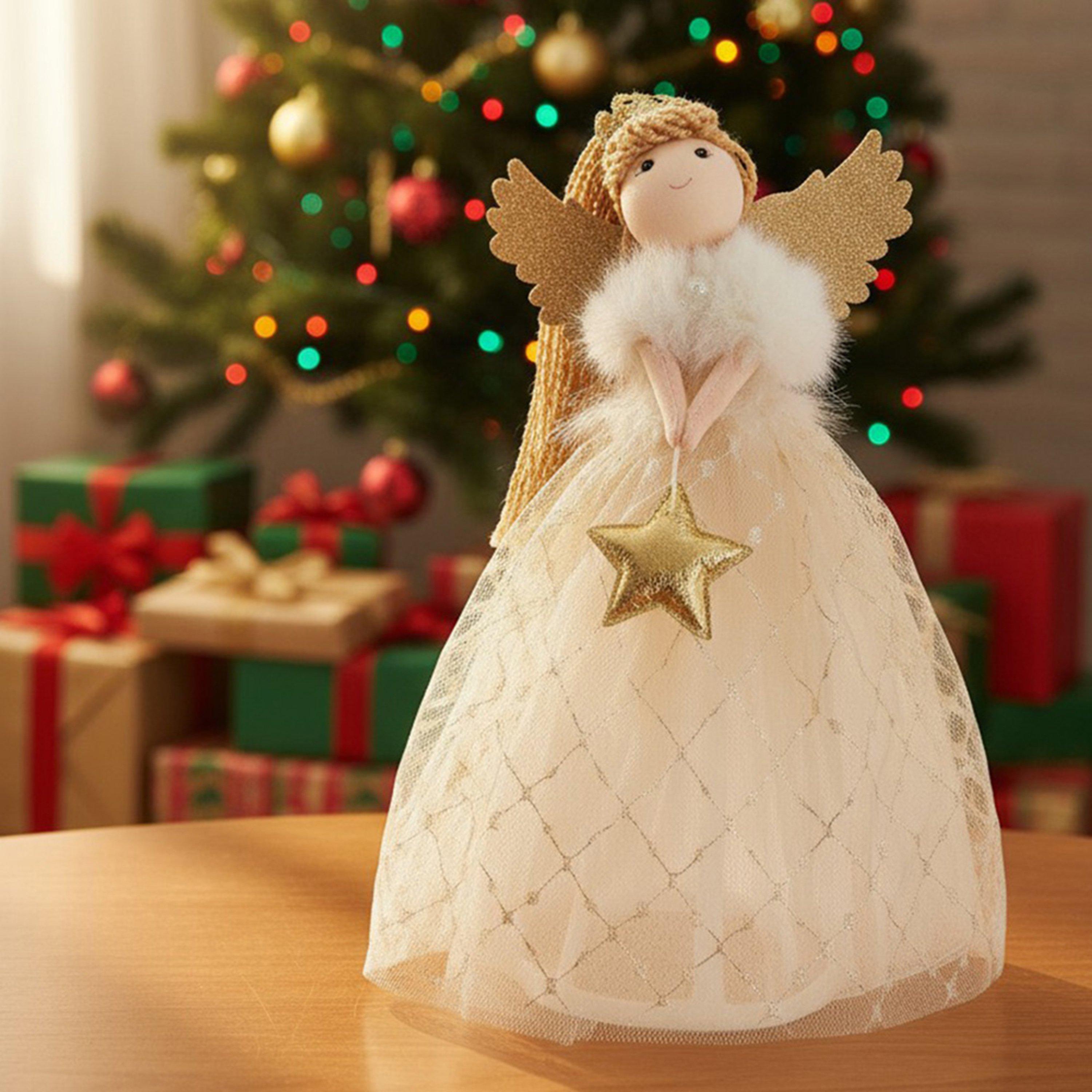 Gold - LIFE IDEAS - Fairy Doll Figurine Ornament - 1