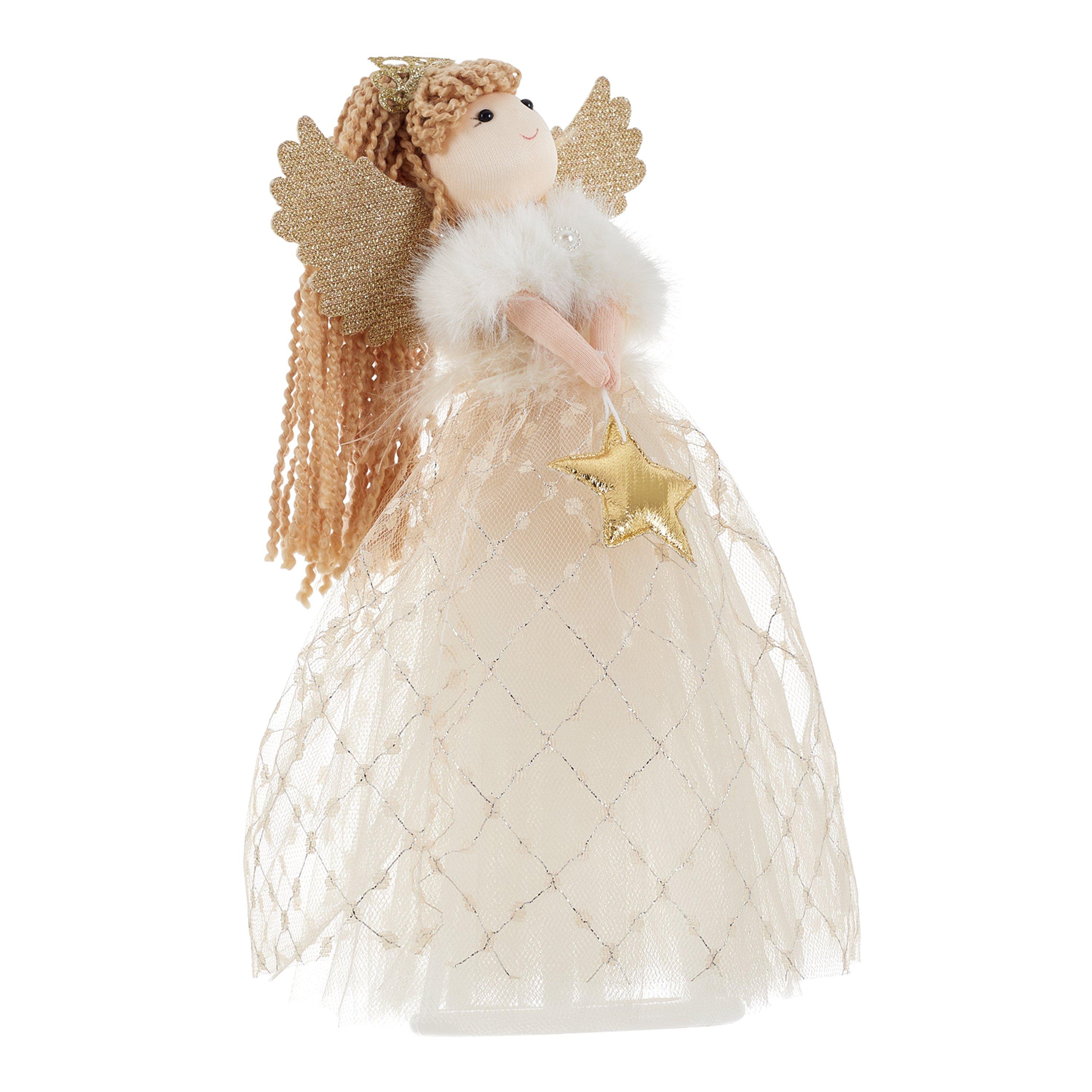 Gold - LIFE IDEAS - Fairy Doll Figurine Ornament - 3
