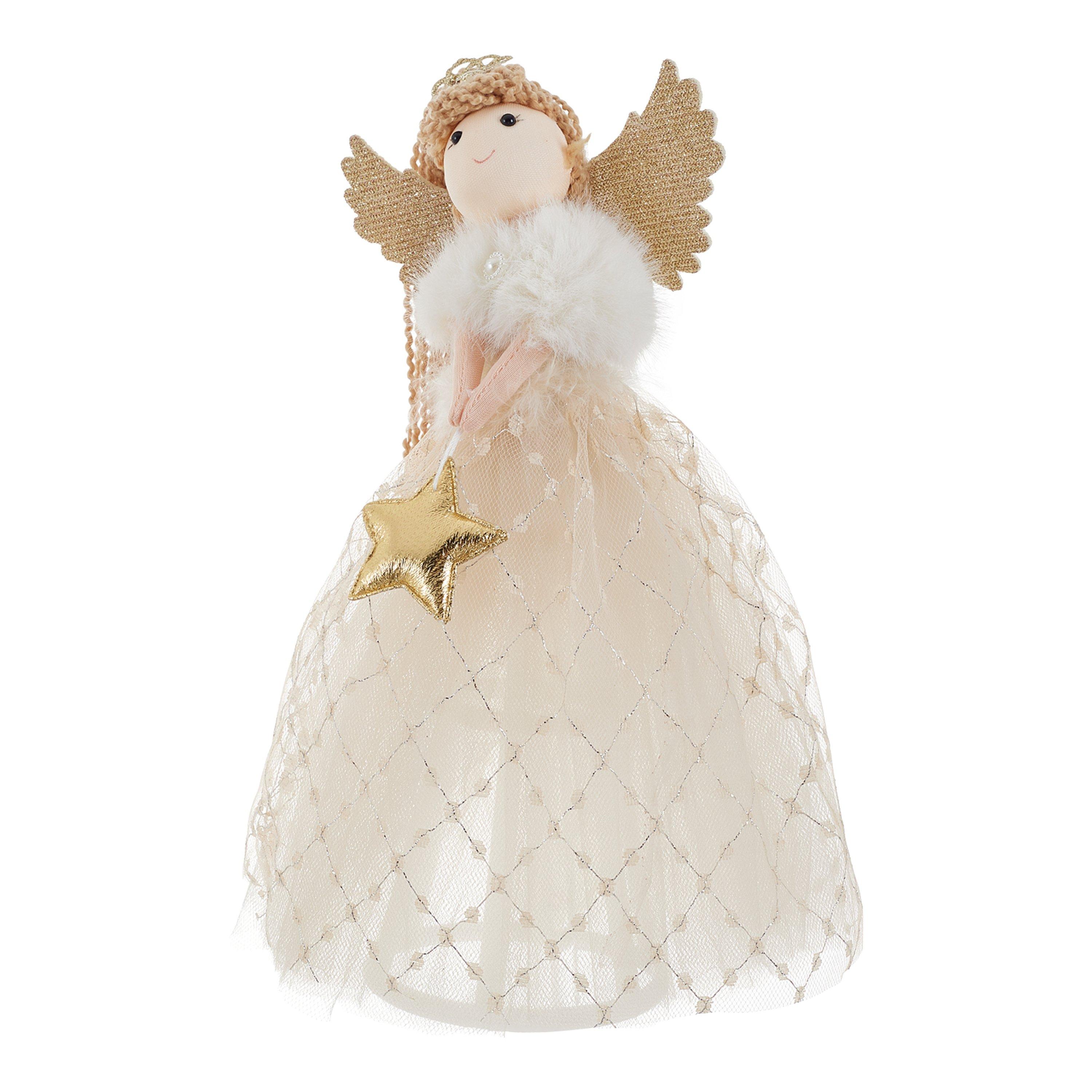 Gold - LIFE IDEAS - Fairy Doll Figurine Ornament - 4