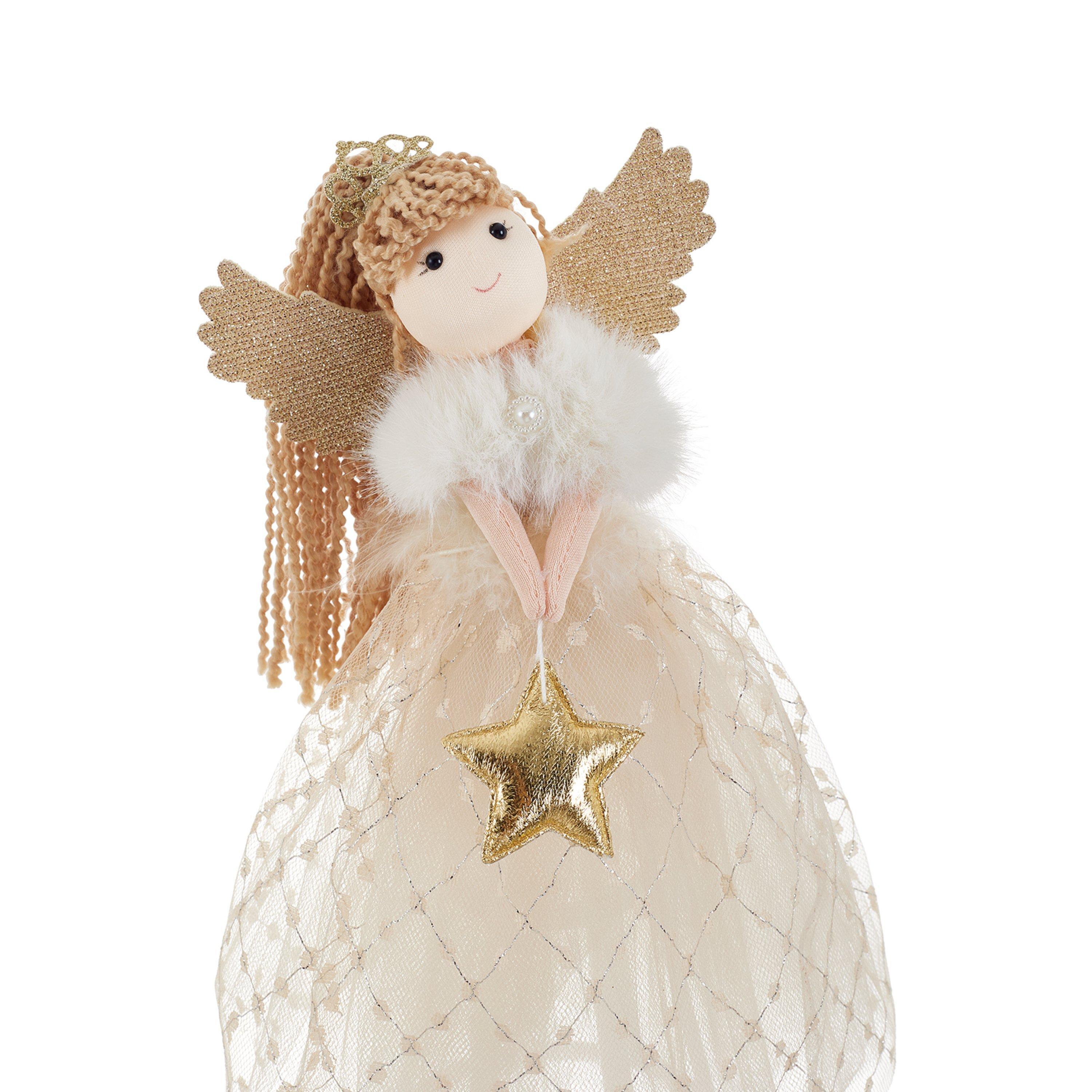 Gold - LIFE IDEAS - Fairy Doll Figurine Ornament - 8