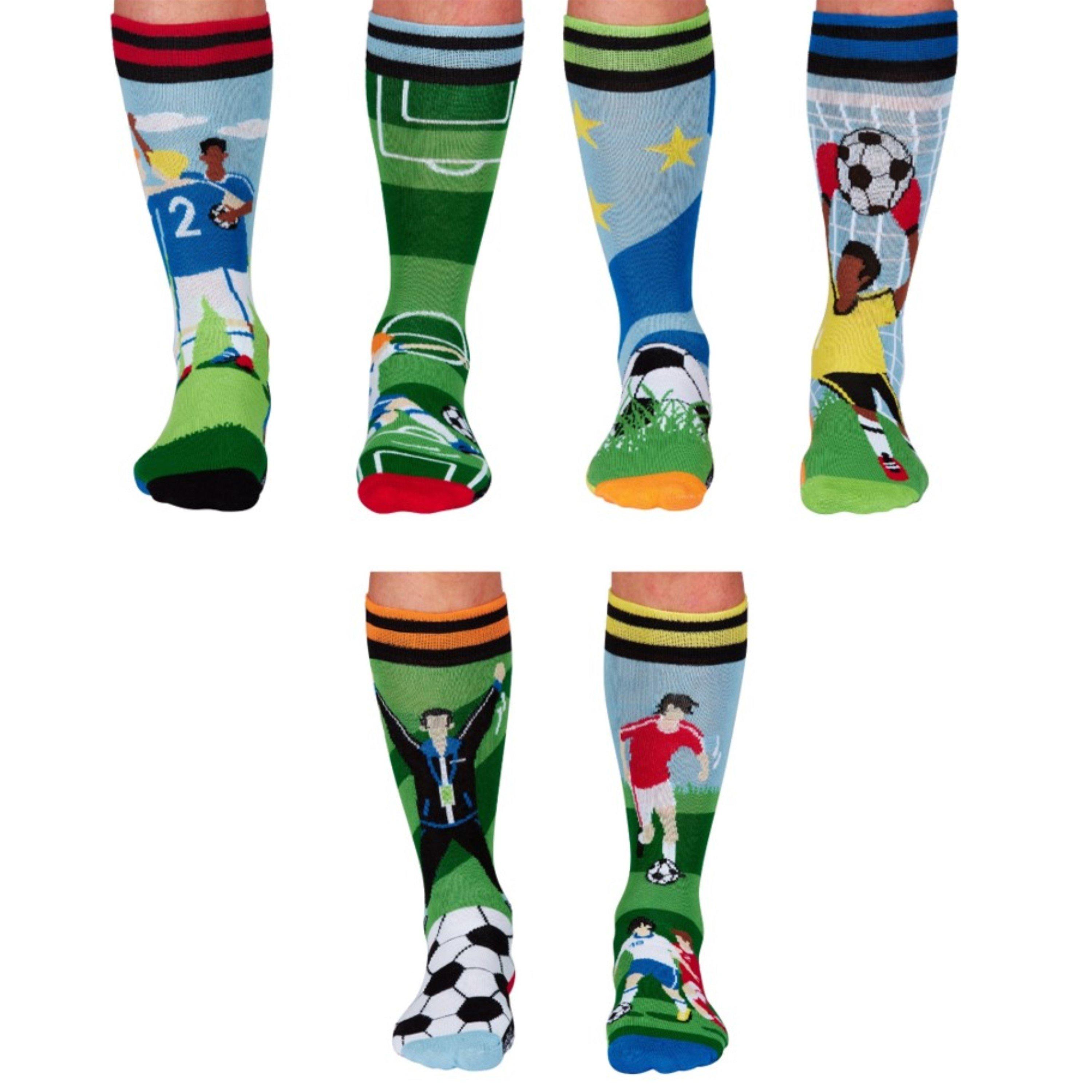 Multi - United Oddsocks - Free Kick Football Socks - 2