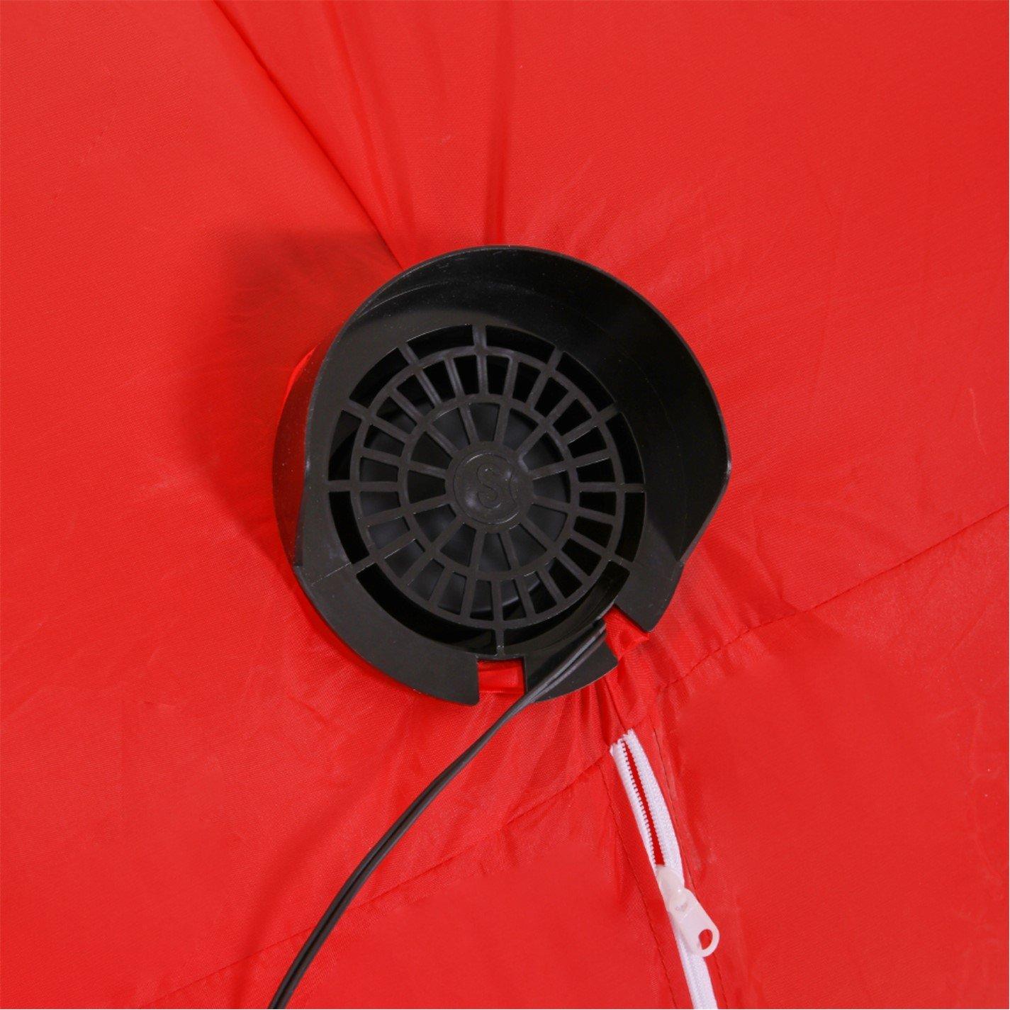 Multi-Colour - LIFE IDEAS - 8.9ft Christmas Inflatable Santa - 9