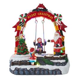 LIFE IDEAS Christmas Xmas Music Box Ornaments with Lights