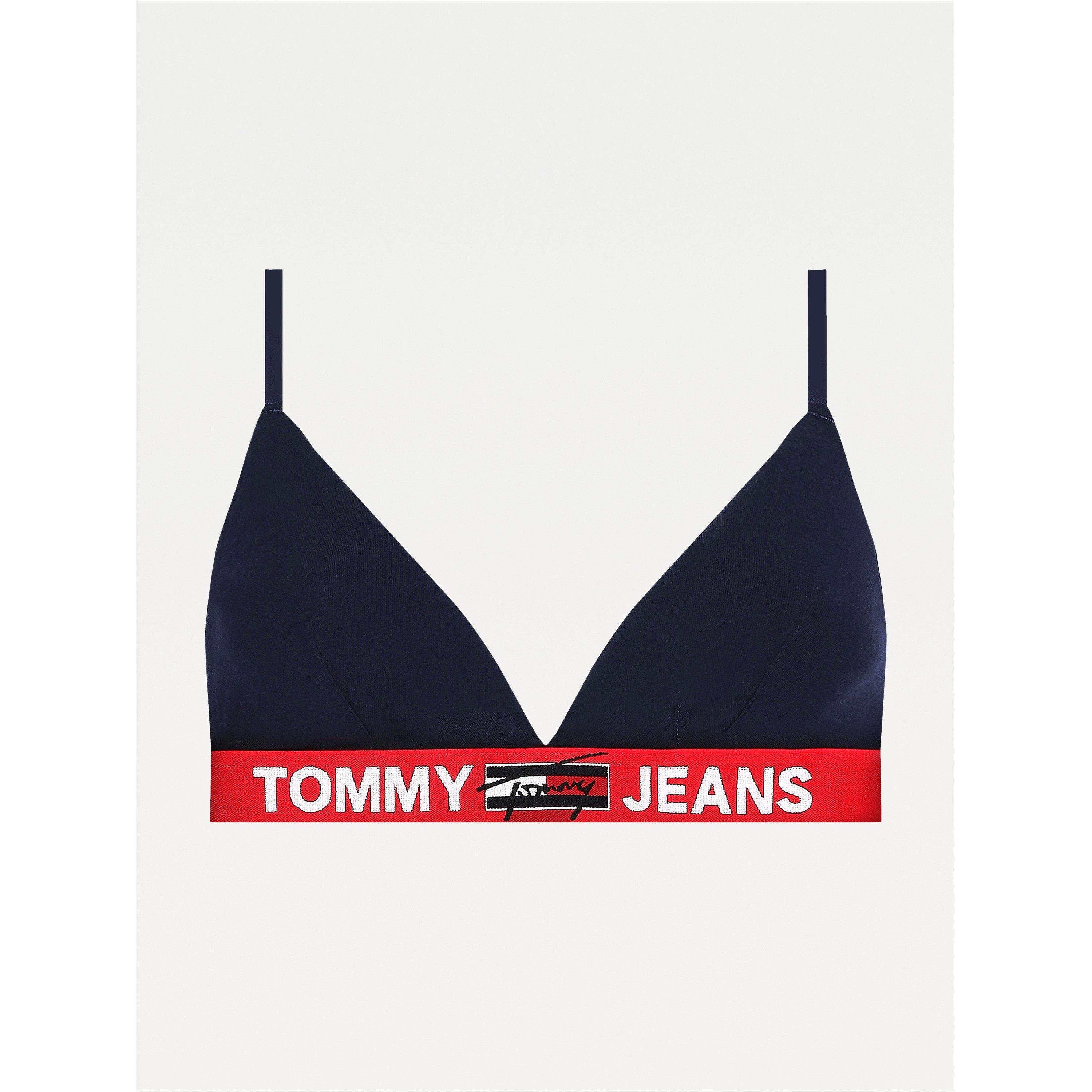 Tommy Hilfiger Women's Triangle Bralette - Desert Sky - 8 (XS)