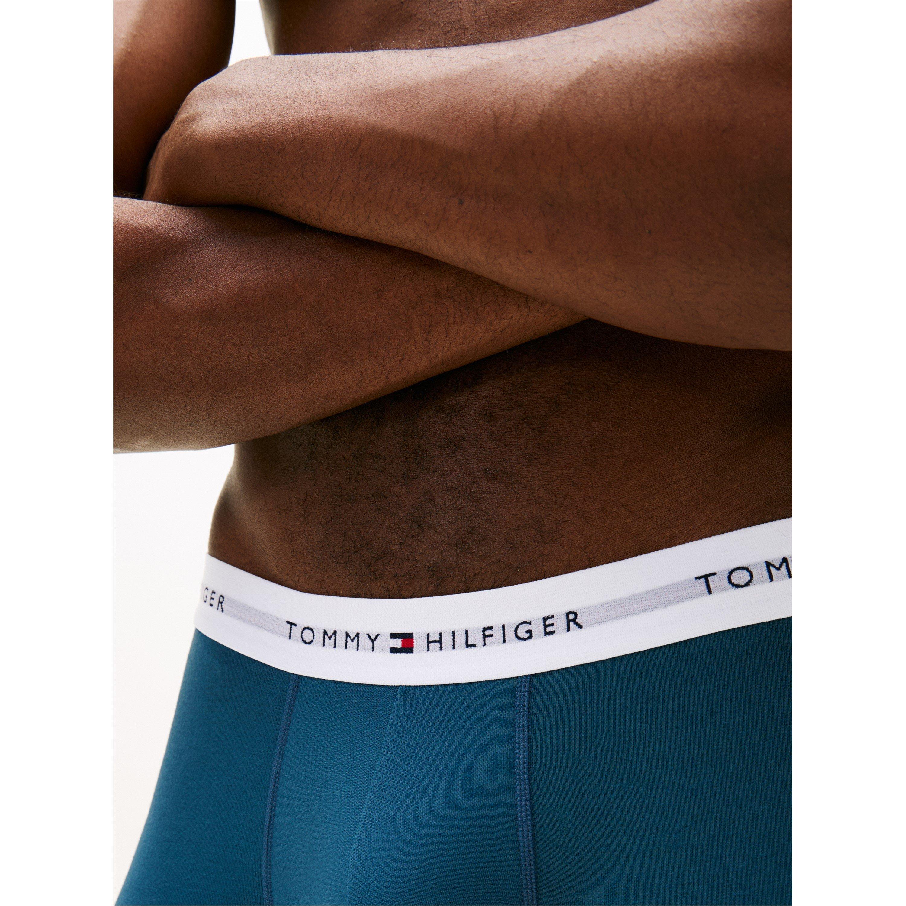 Blk/Blu/Ag Sea - Tommy Hilfiger - 3-Pack Boxer Briefs - 3