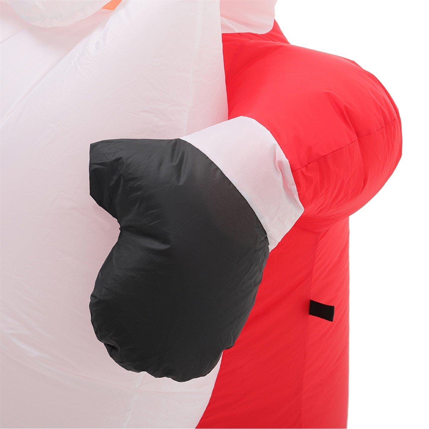 Multi - LIFE IDEAS - 1.5m Inflatable Father Christmas Air Blown - 8