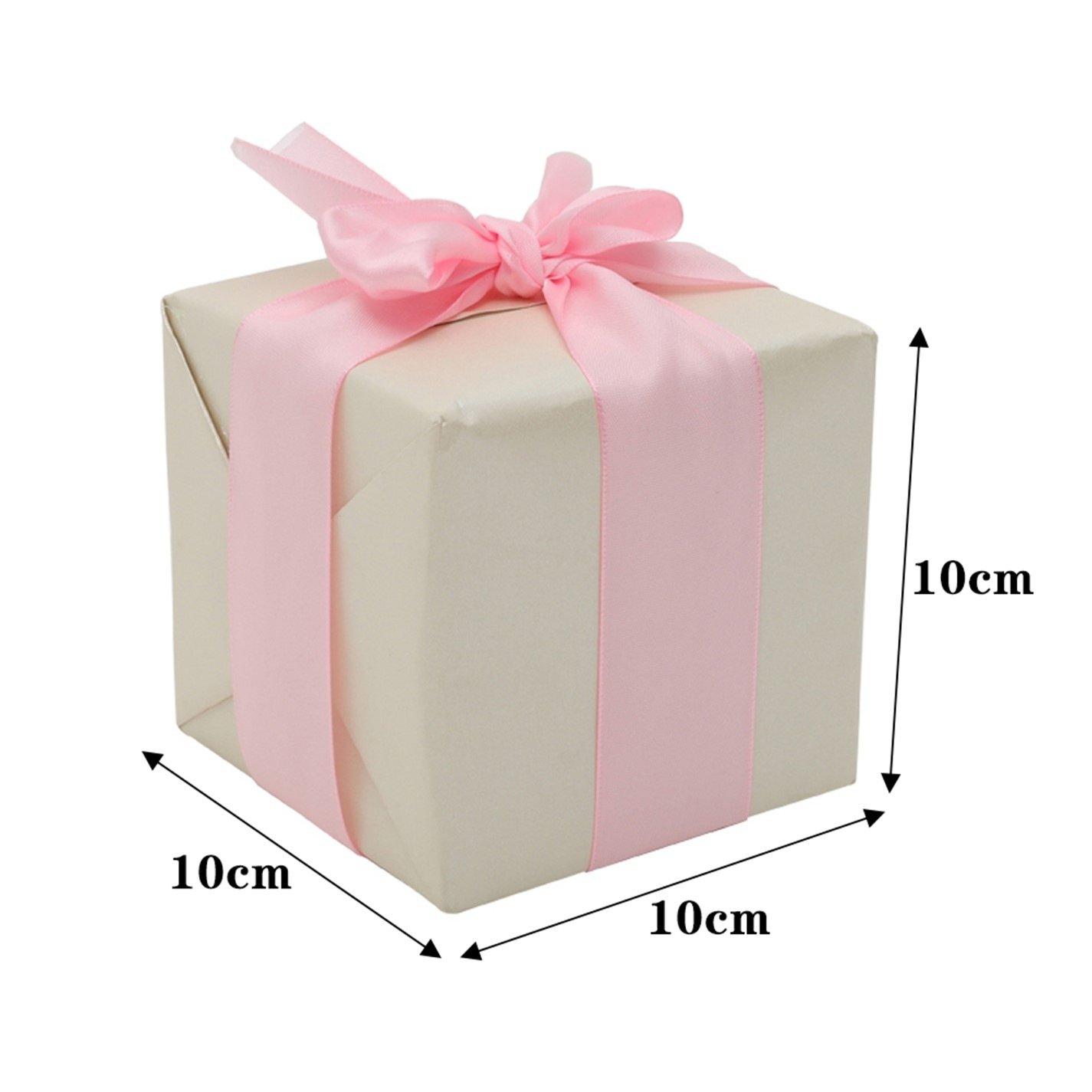 Pink - LIFE IDEAS - 7 Pieces Christmas Decorative Gift Boxes - 6