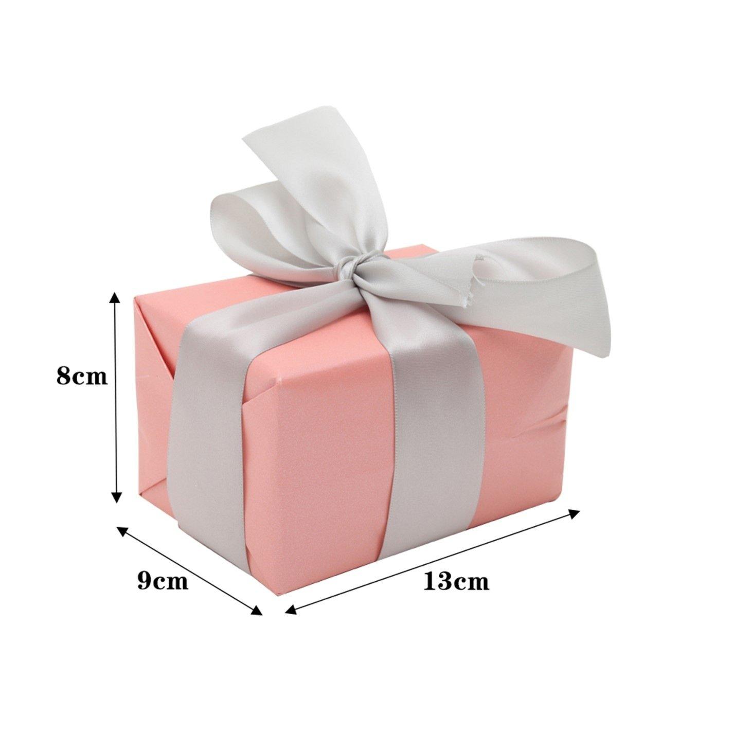 Pink - LIFE IDEAS - 7 Pieces Christmas Decorative Gift Boxes - 10