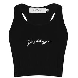 Hype Black Signature Womens Bralet