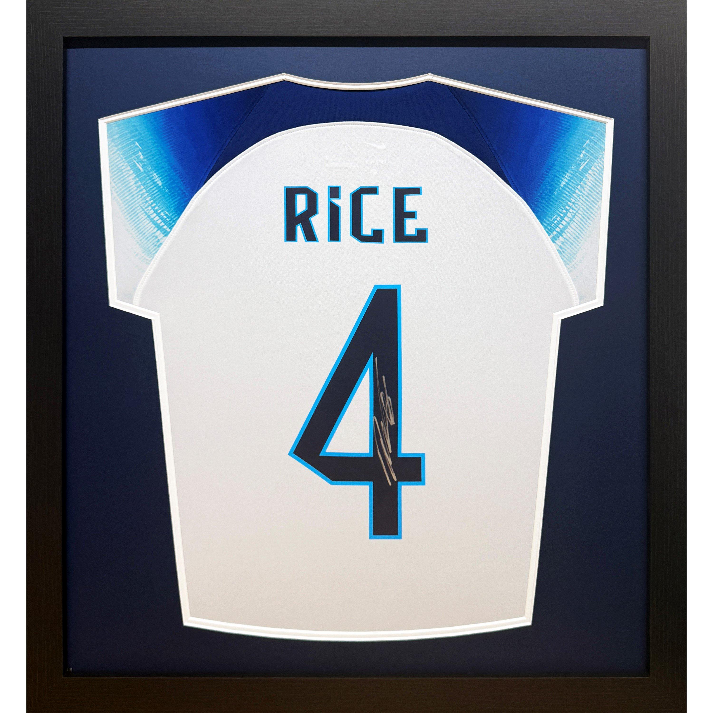 White - AllStarSignings Ltd - Declan Rice signed England shirt - 1