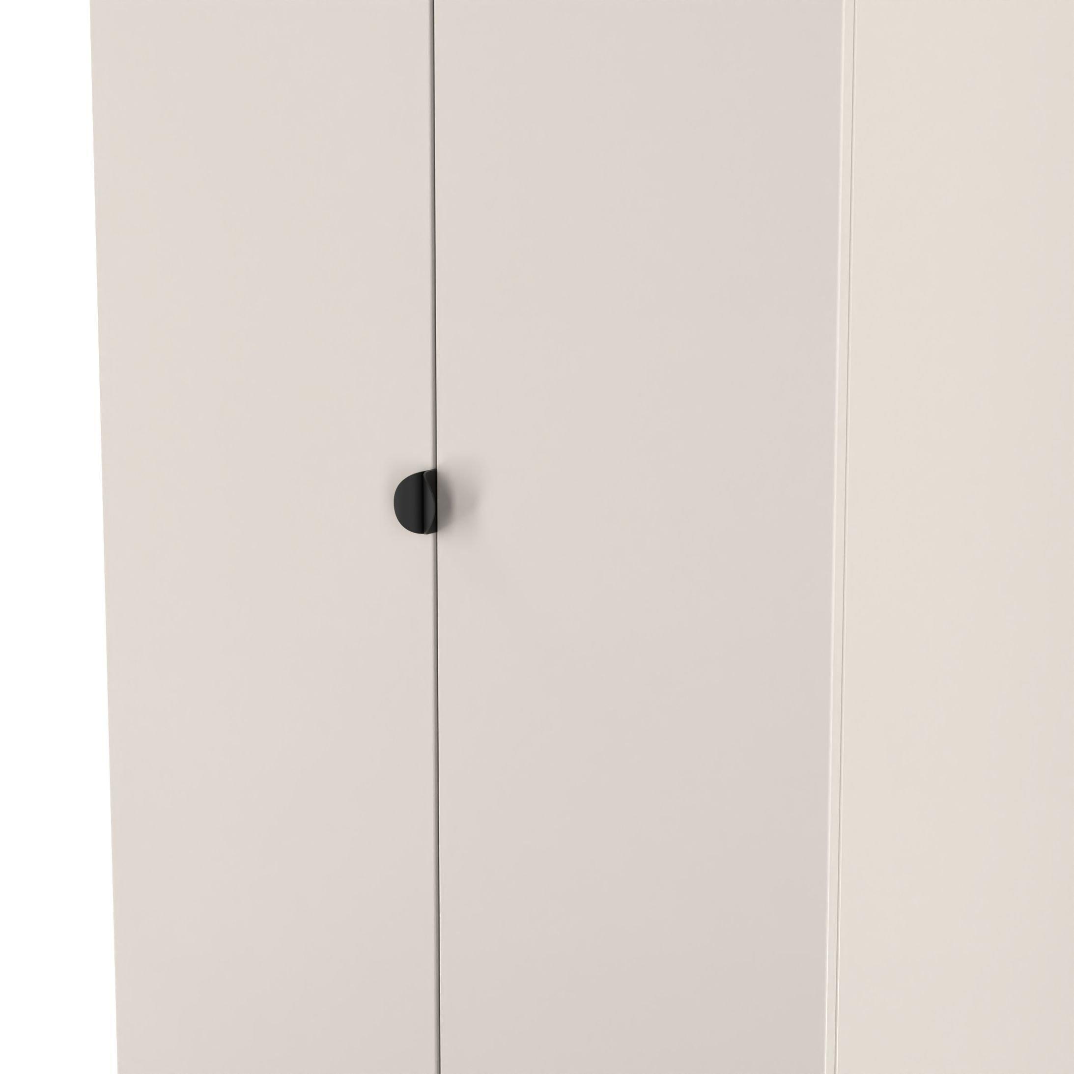 Kashmir Matt - Welcome Furniture - Solomon Double Wardrobe - 4