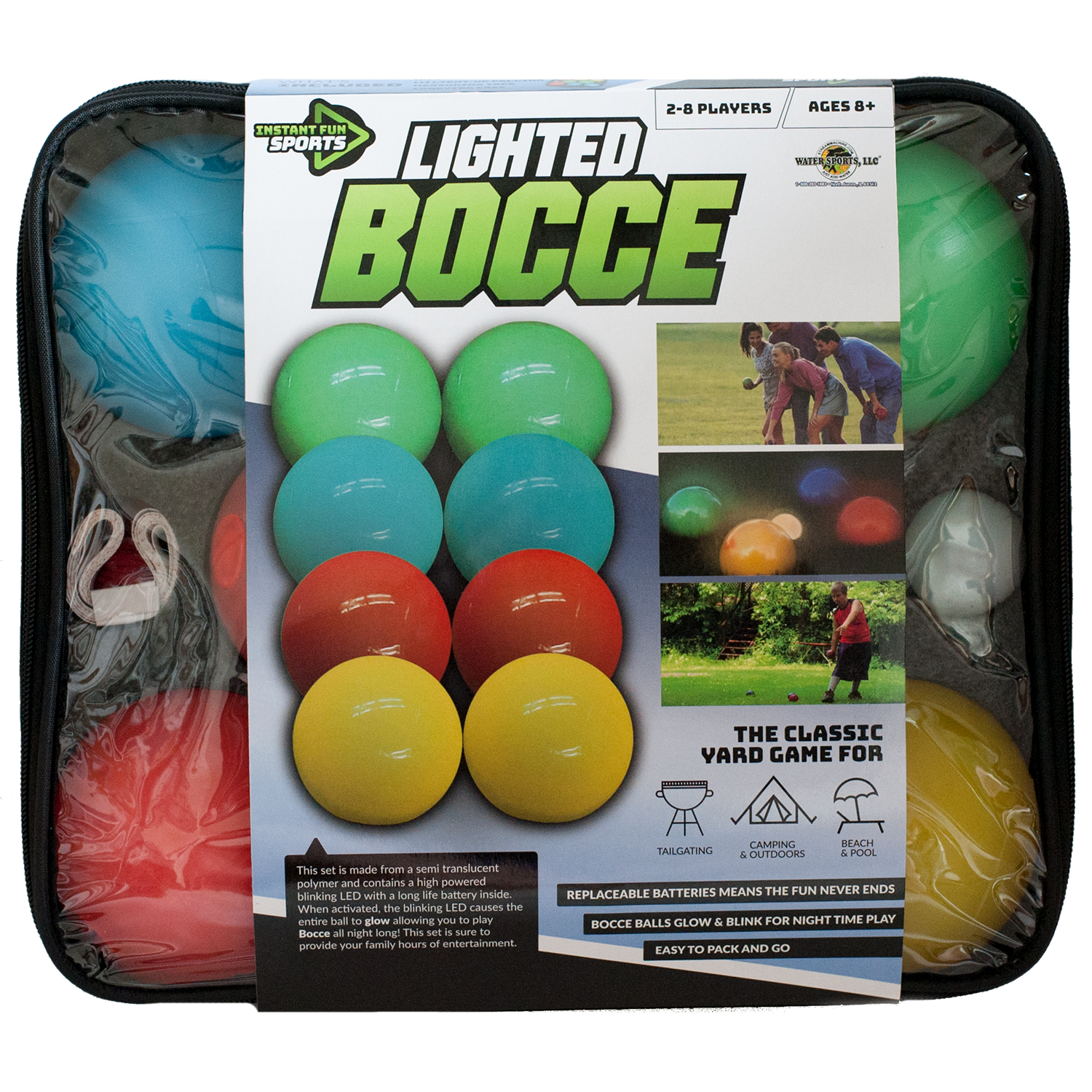Multi - Watersports LLC - Lighted Bocce Ball Set - 1