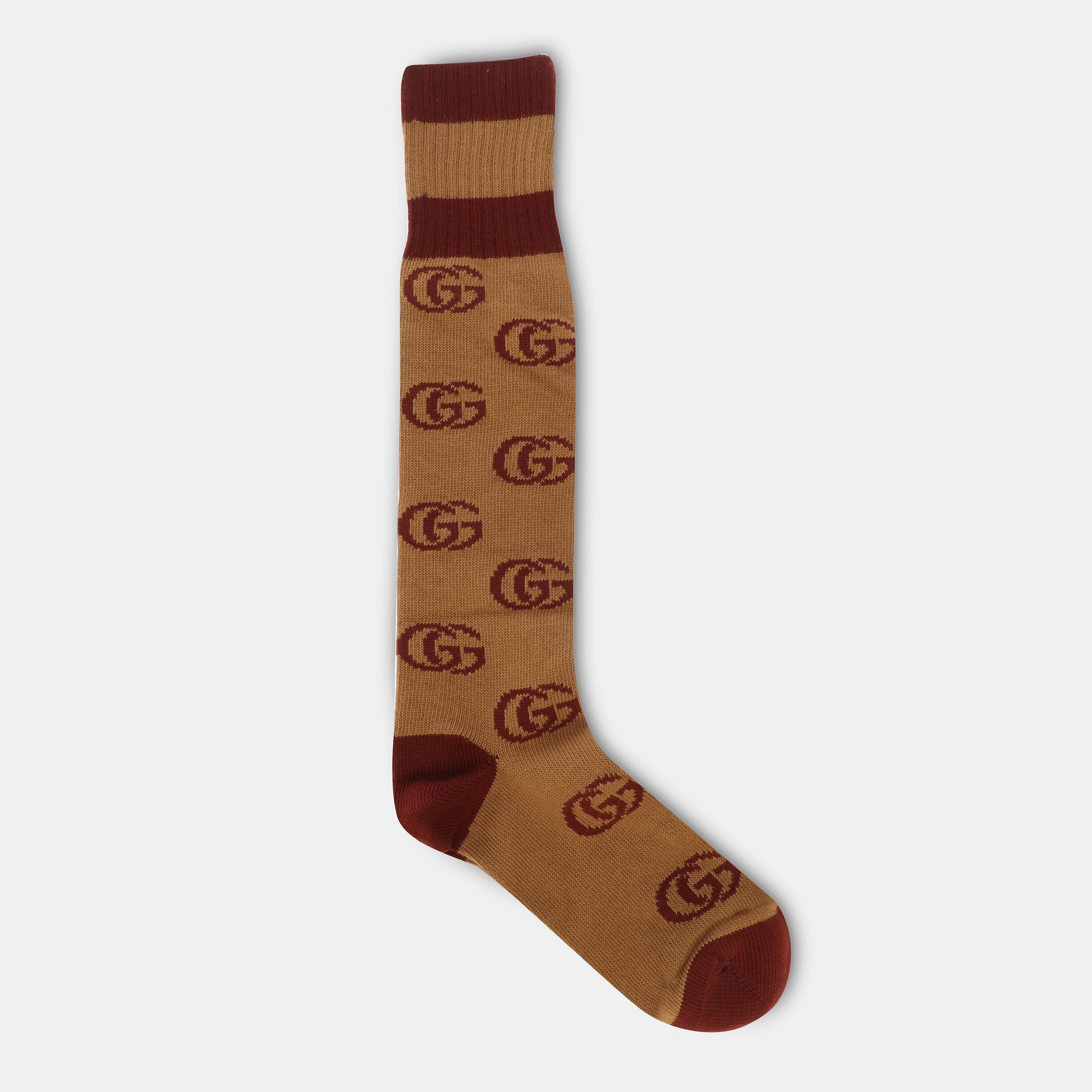 Brow/Brow - Gucci - Women's Crew Socks - 2