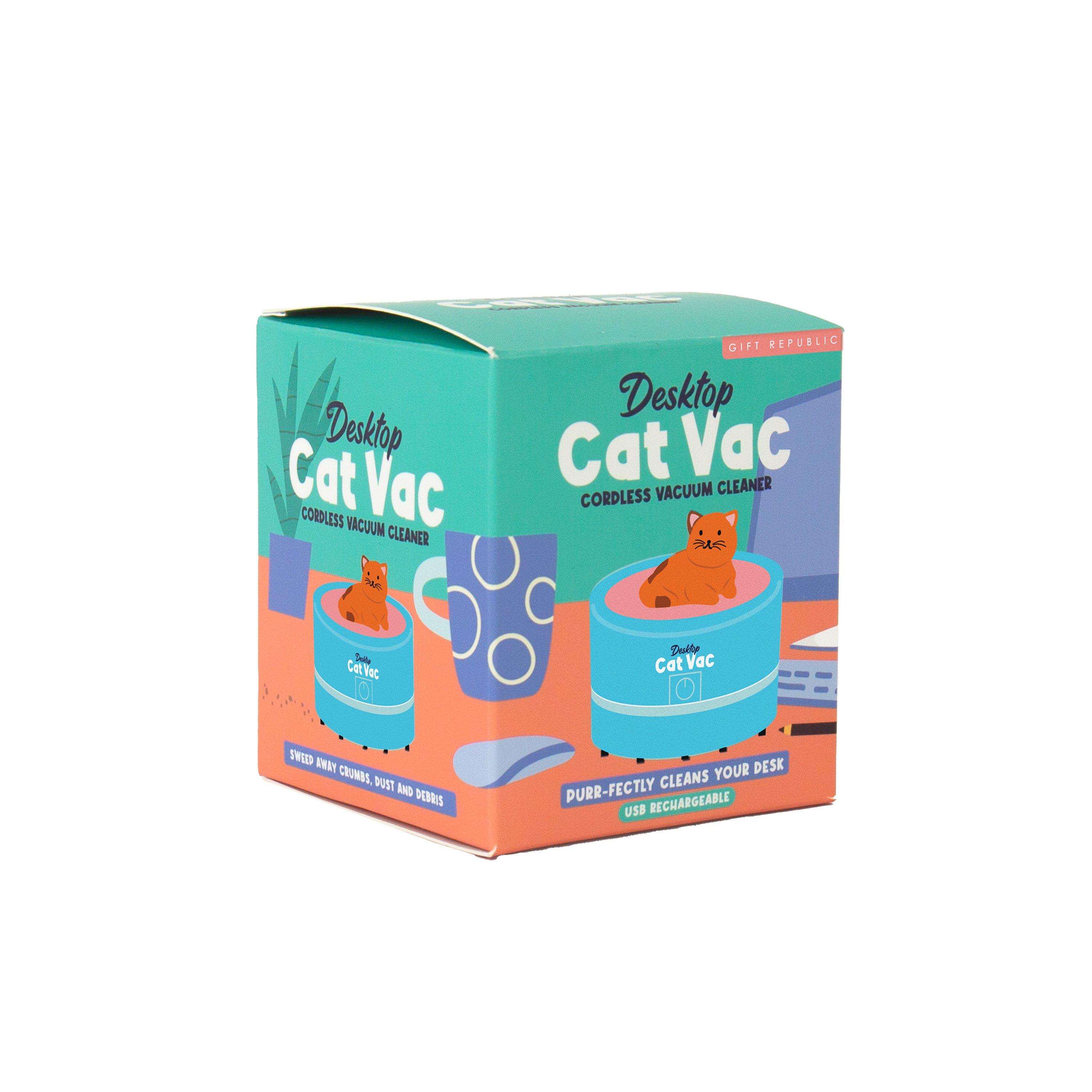 Green - Gift Republic - Cat Vac - Desktop Vacuum Cleaner - 5