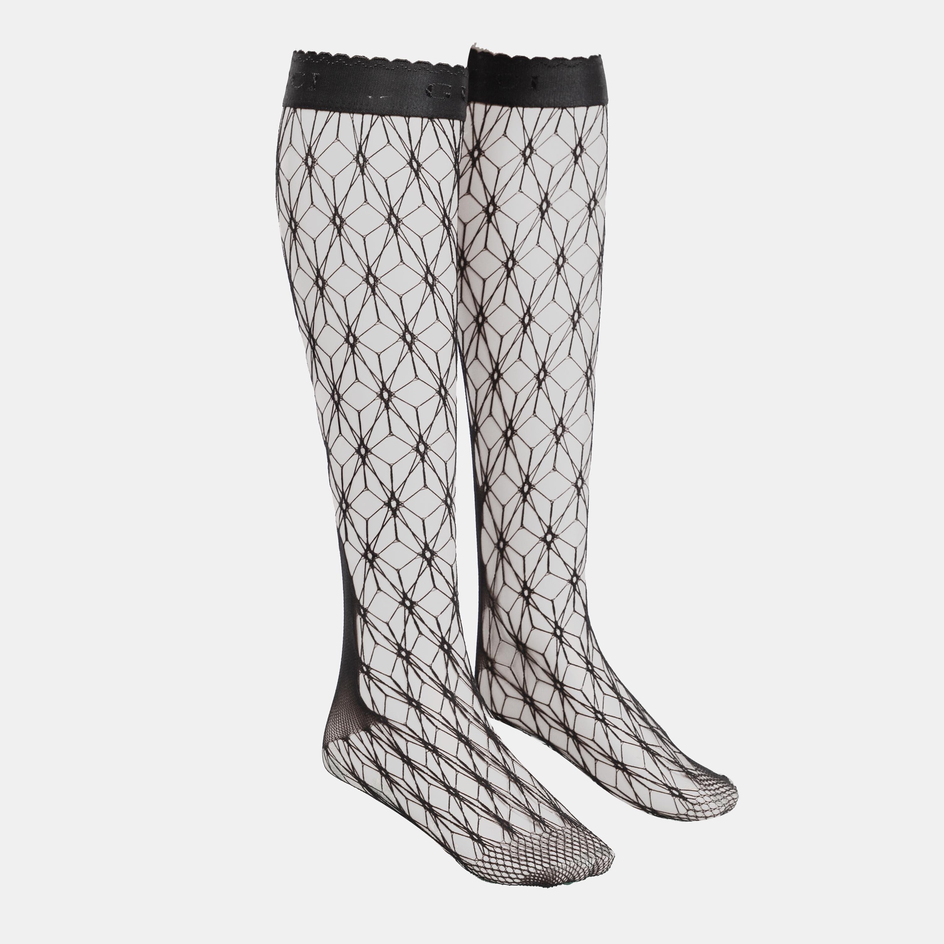 Gucci Women's Crew Socks - Bleck - Small
