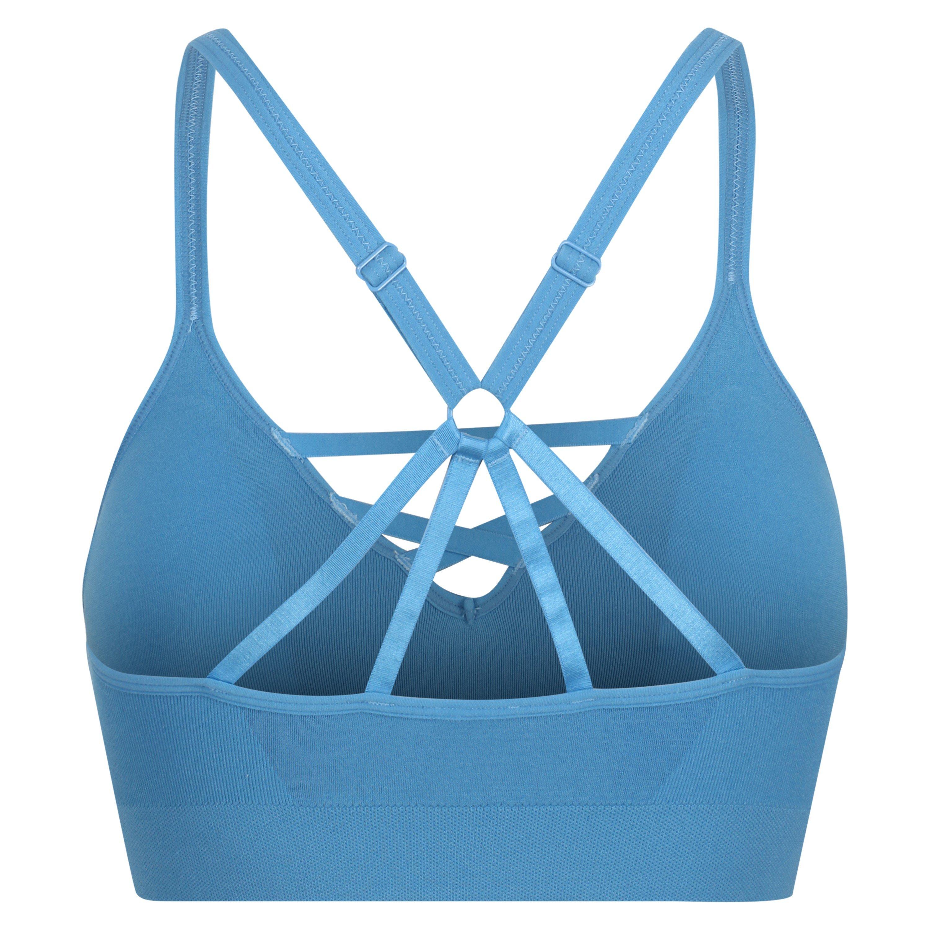 Blu - Reebok - Womens Seamless Bra Maryna - 2