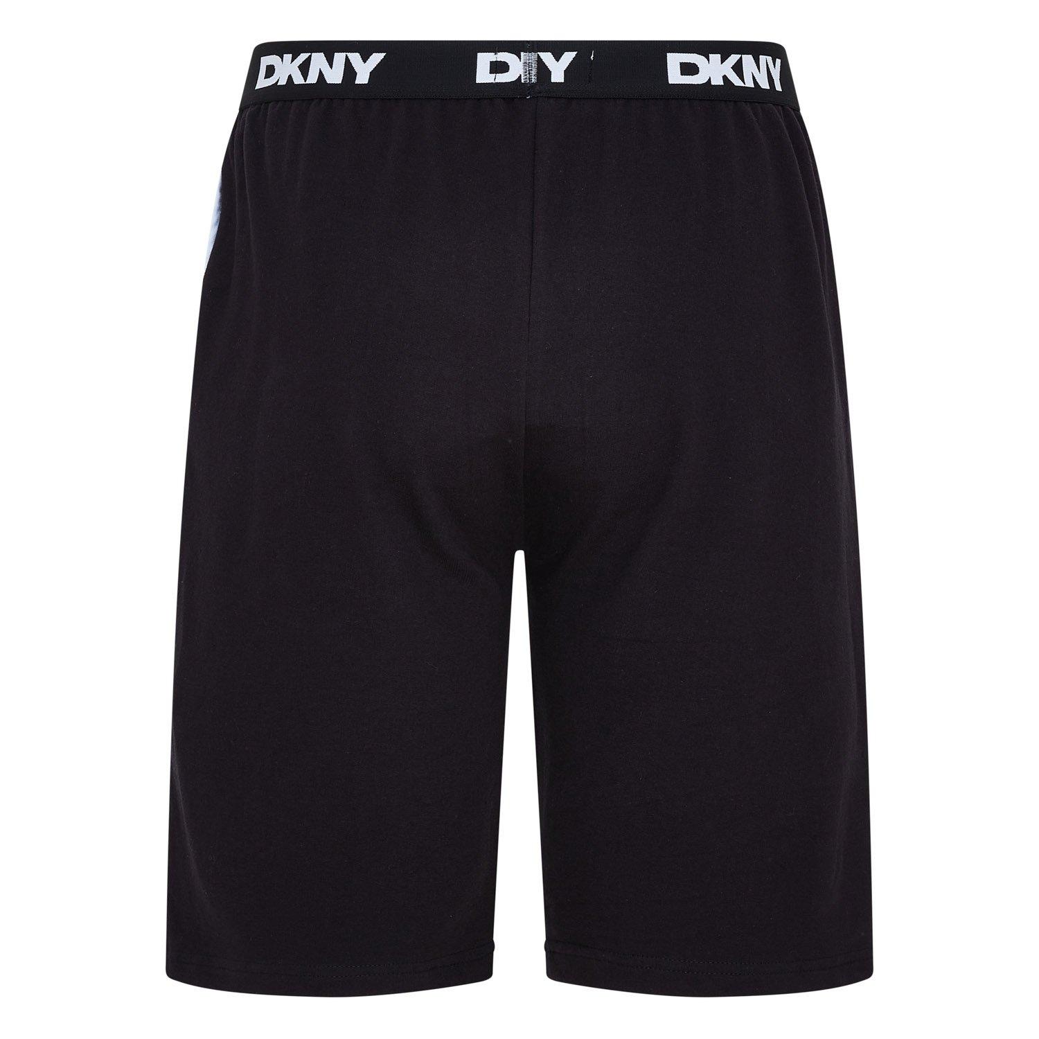 Schwarz - DKNY - Mens Lounge Shorts Lions - 2
