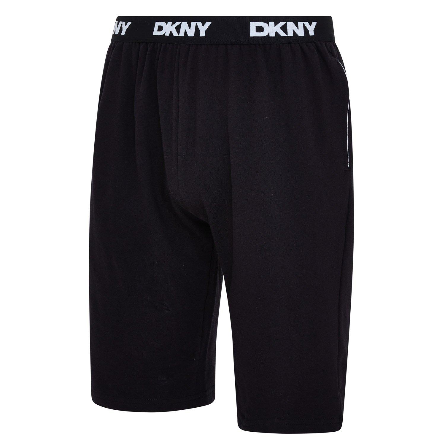 Schwarz - DKNY - Mens Lounge Shorts Lions - 3