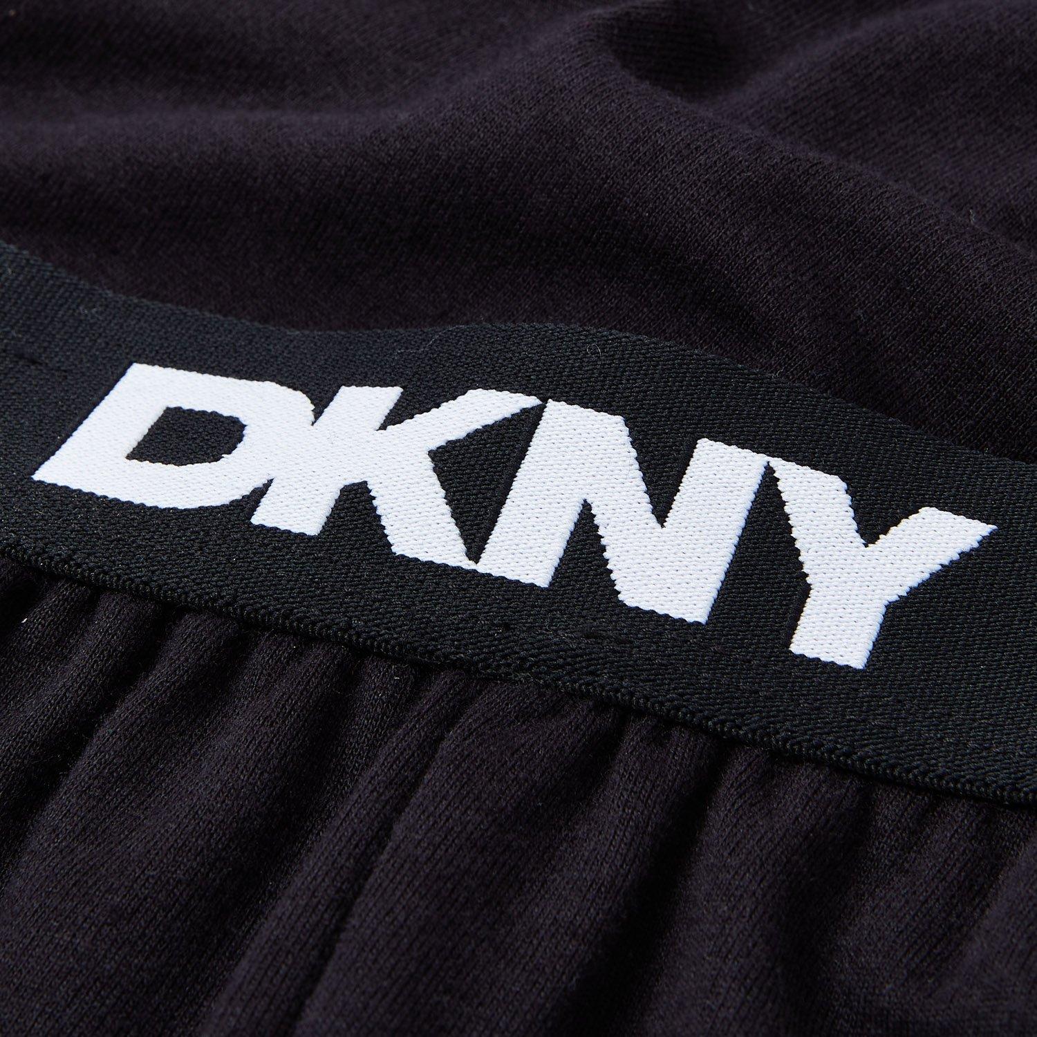 Schwarz - DKNY - Mens Lounge Shorts Lions - 5