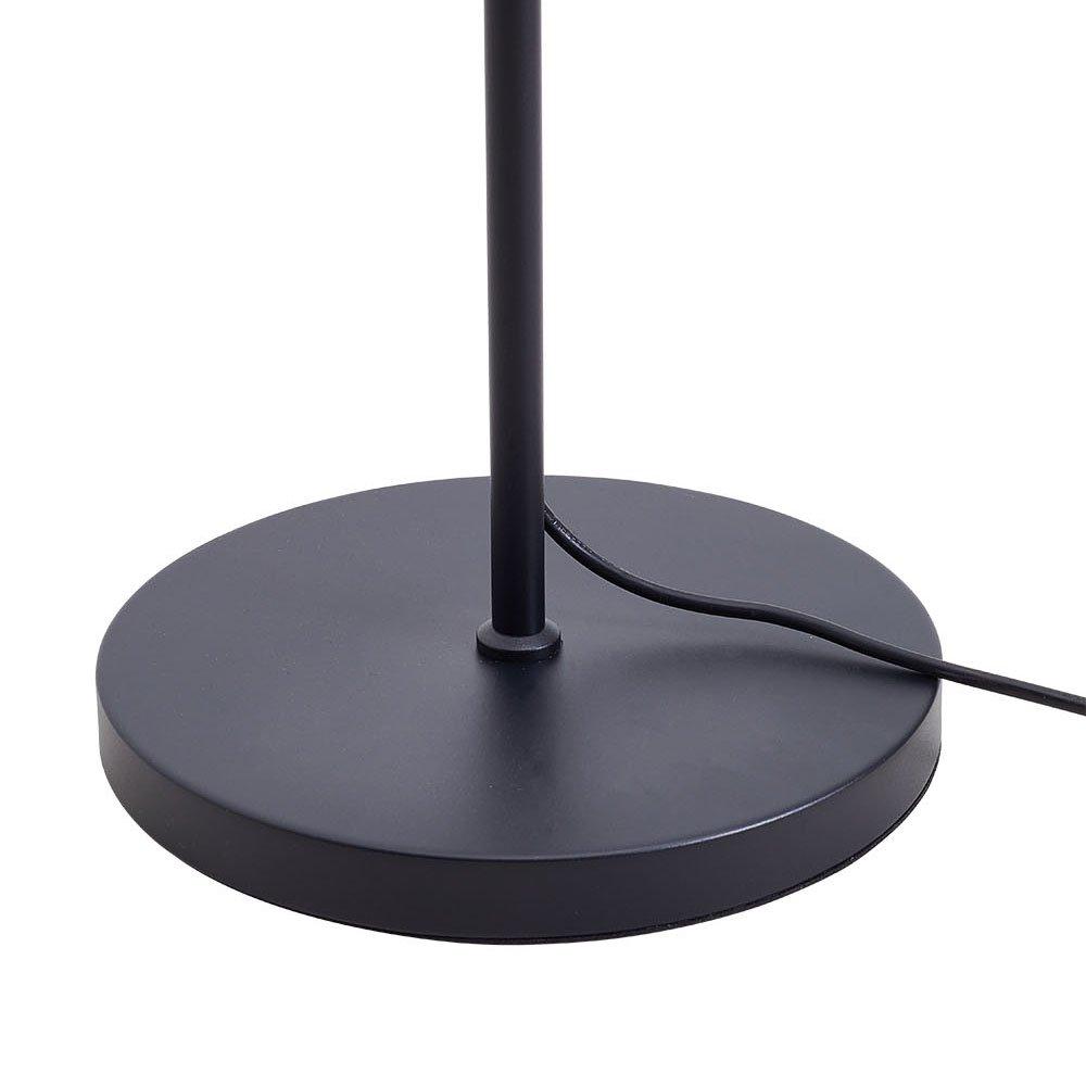 Black - Kabinet UK - 3-Light Paper Rope Wrapped Floor Lamp - 8
