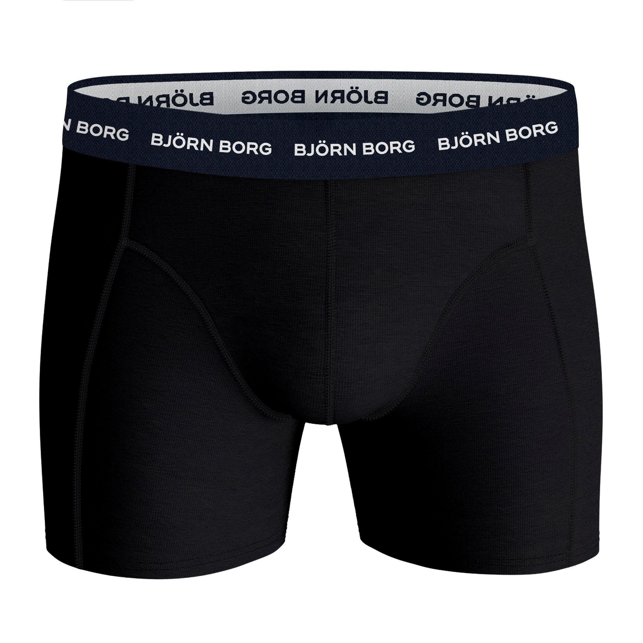 Zwart/Multi - Bjorn Borg - Bjorn Ctn Boxer 3pk Sn54 - 2