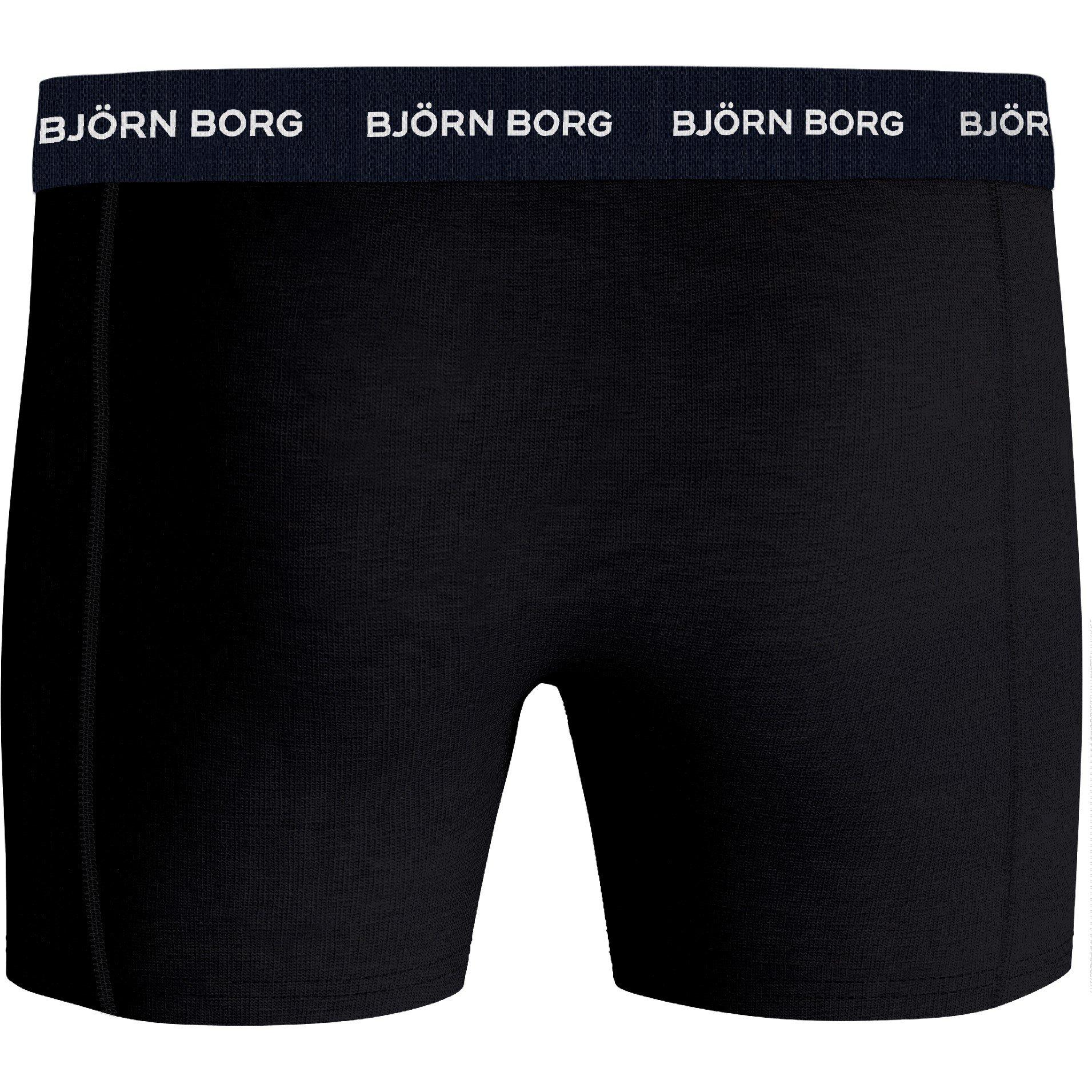 Zwart/Multi - Bjorn Borg - Bjorn Ctn Boxer 3pk Sn54 - 3