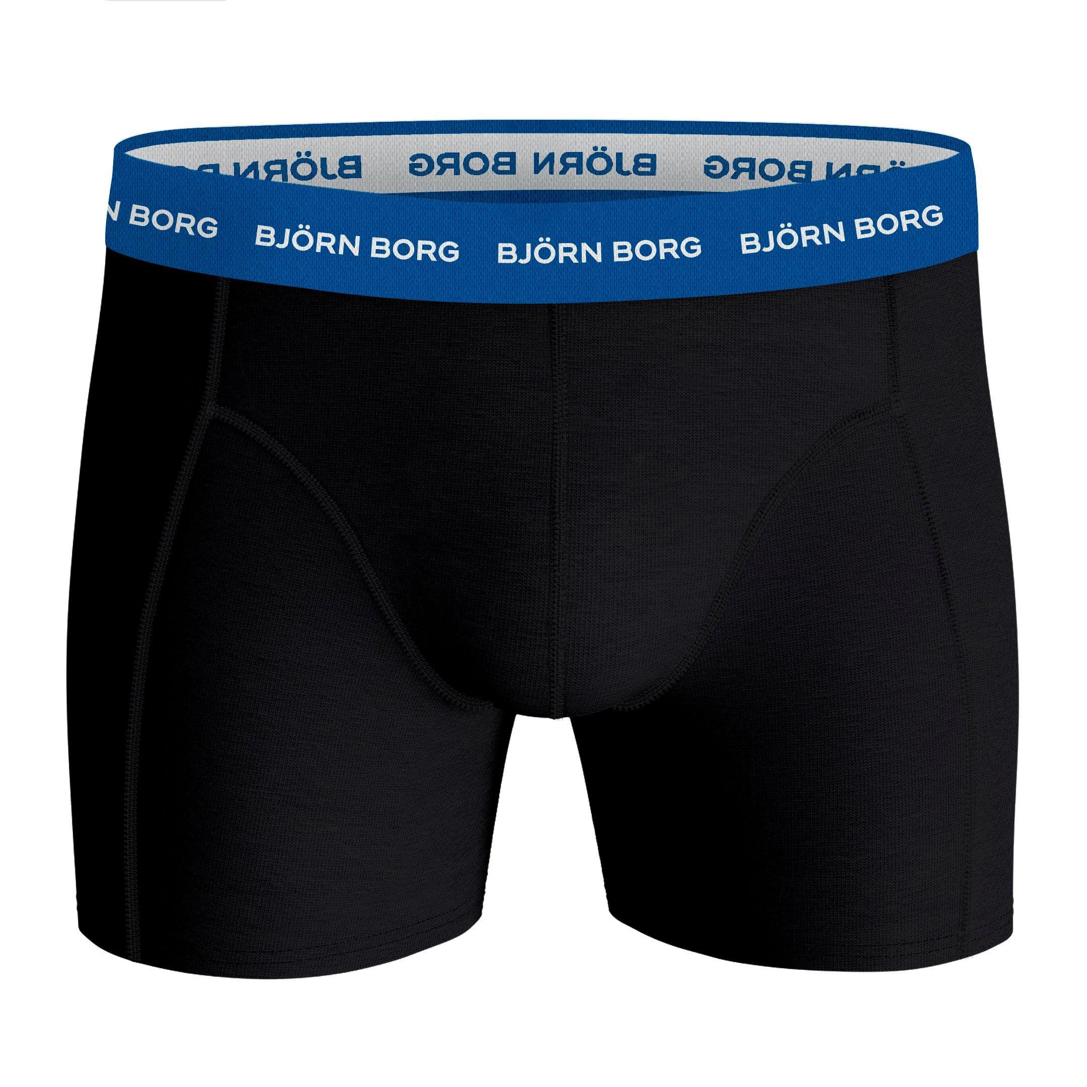 Zwart/Multi - Bjorn Borg - Bjorn Ctn Boxer 3pk Sn54 - 4