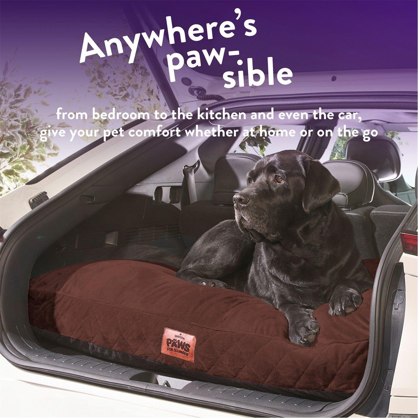 Chocolate Brown - Slumberdown - Paws for Slumber Padded Pet Bed Chocolate Brown - 7