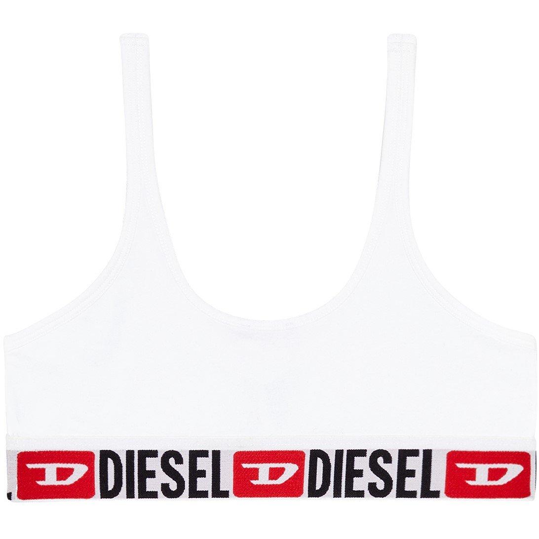 White - Diesel - Logo Bralette - 6