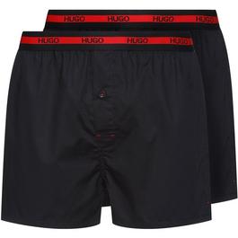 Hugo 2 Pack Woven Boxers