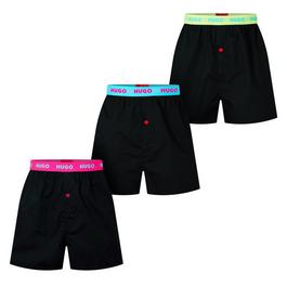 Hugo 2 Pack Woven Boxers