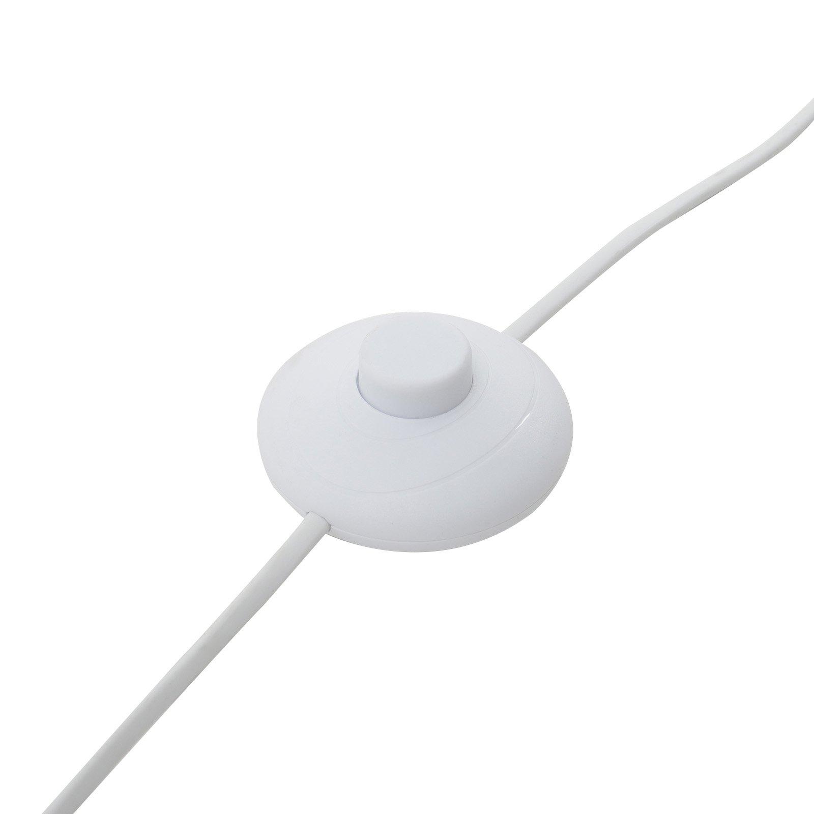 White - Kabinet UK - 60W Modern LED Floor Lamp for Living Room & Office - 5