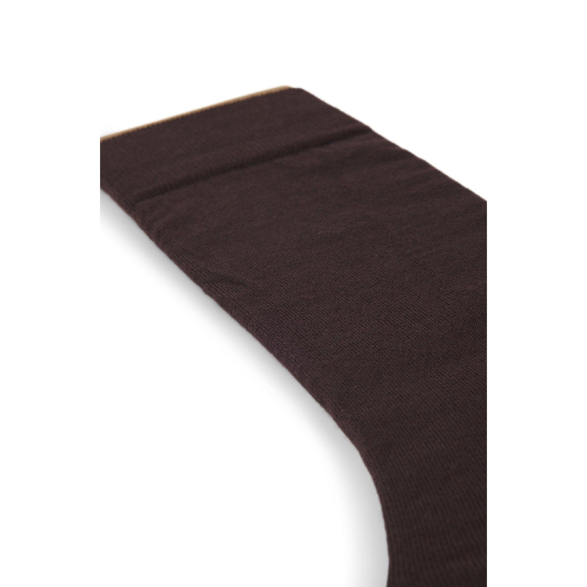 Dark Brown - Boss - Rs Cashmere Silk Uni 10265696 Ankle Sock Mens - 3