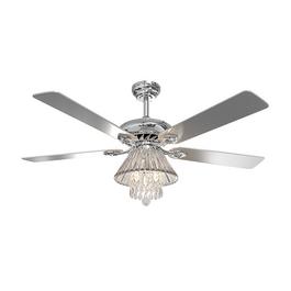 Kabinet UK 52 Inch Modern 5 Wood Blade Ceiling Fan Chandelier