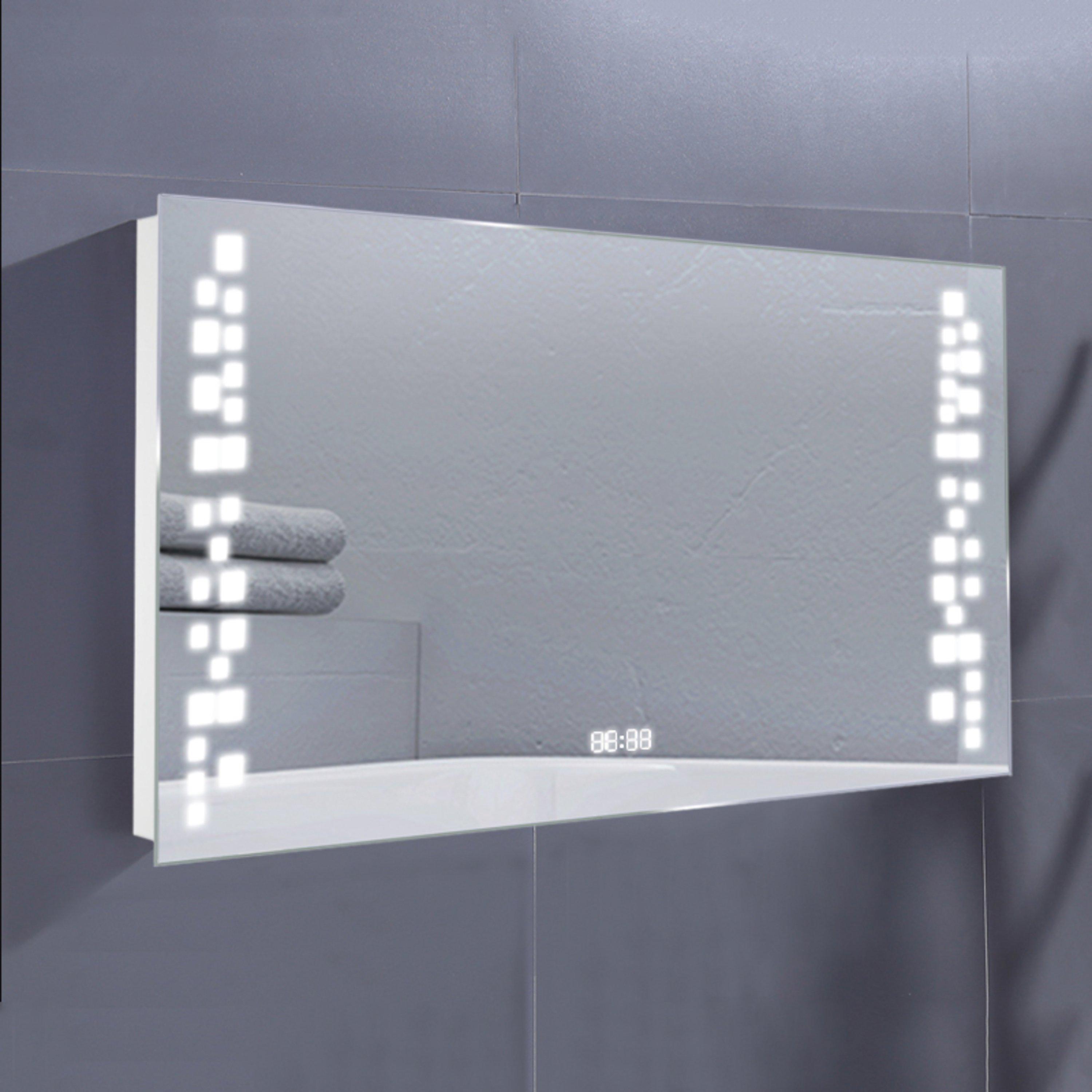 White - Kabinet UK - Modern Fog-Free LED Bathroom Mirror Surface Mount - 4