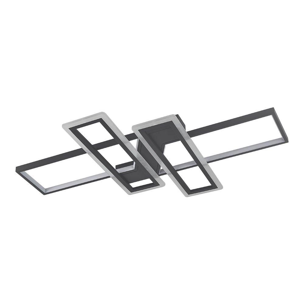 Black - Kabinet UK - Geometric Black Frame LED Ceiling Light - 2