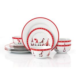 Waterside 12pc Nordic Gnome Dinner Set